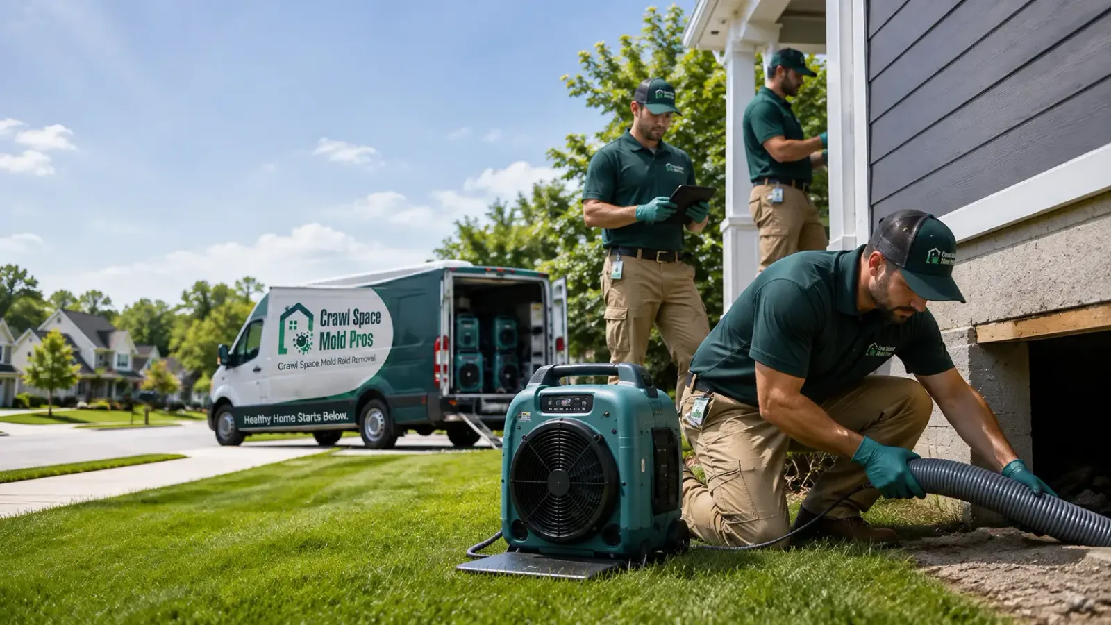 Crawl Space Mold Removal in Mcclure, PA